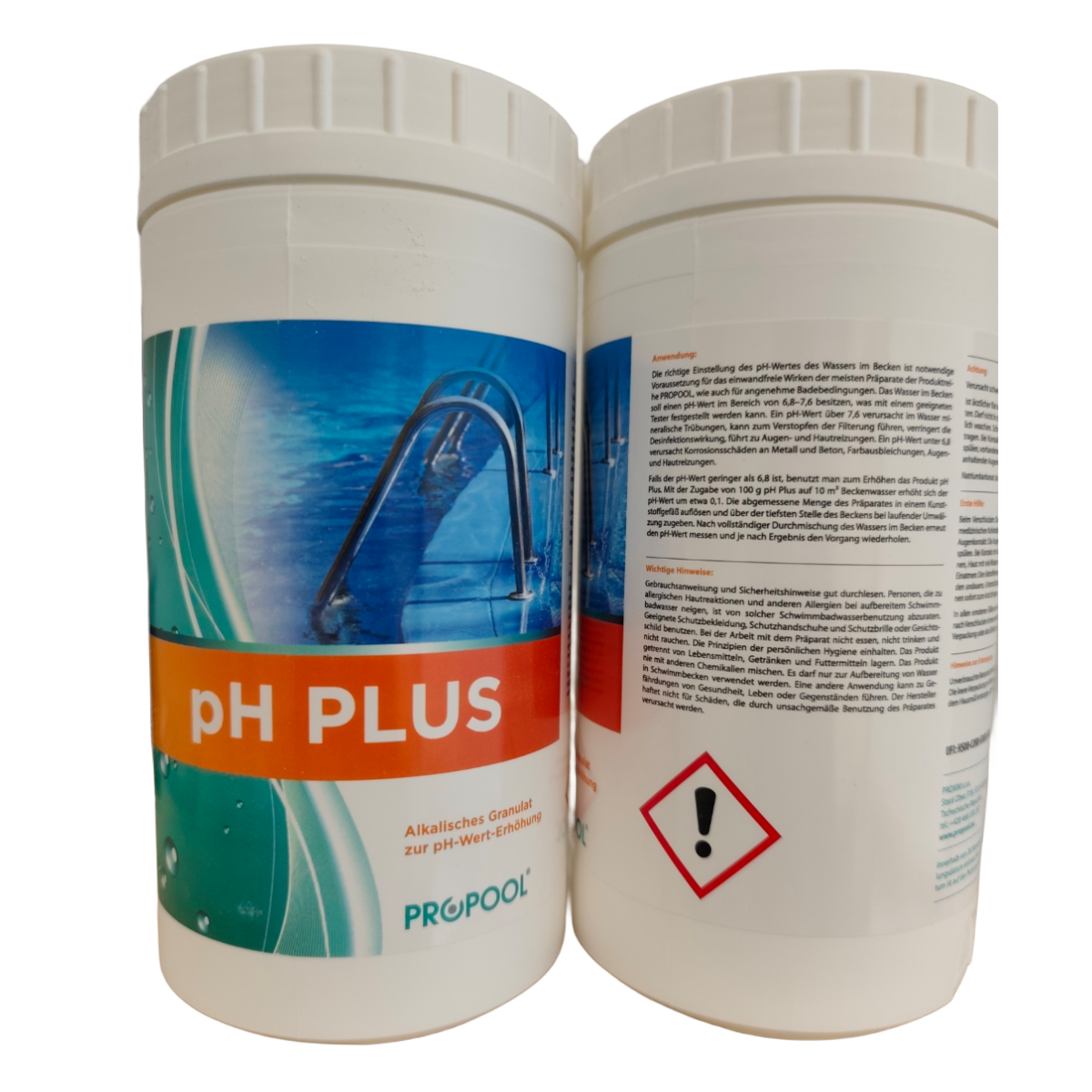 pH plus Granulat 1kg für Pool 🏊♂️ - Schnelle pH-Wert-Regulierung, einfache Anwendung und schnelle Lösung!