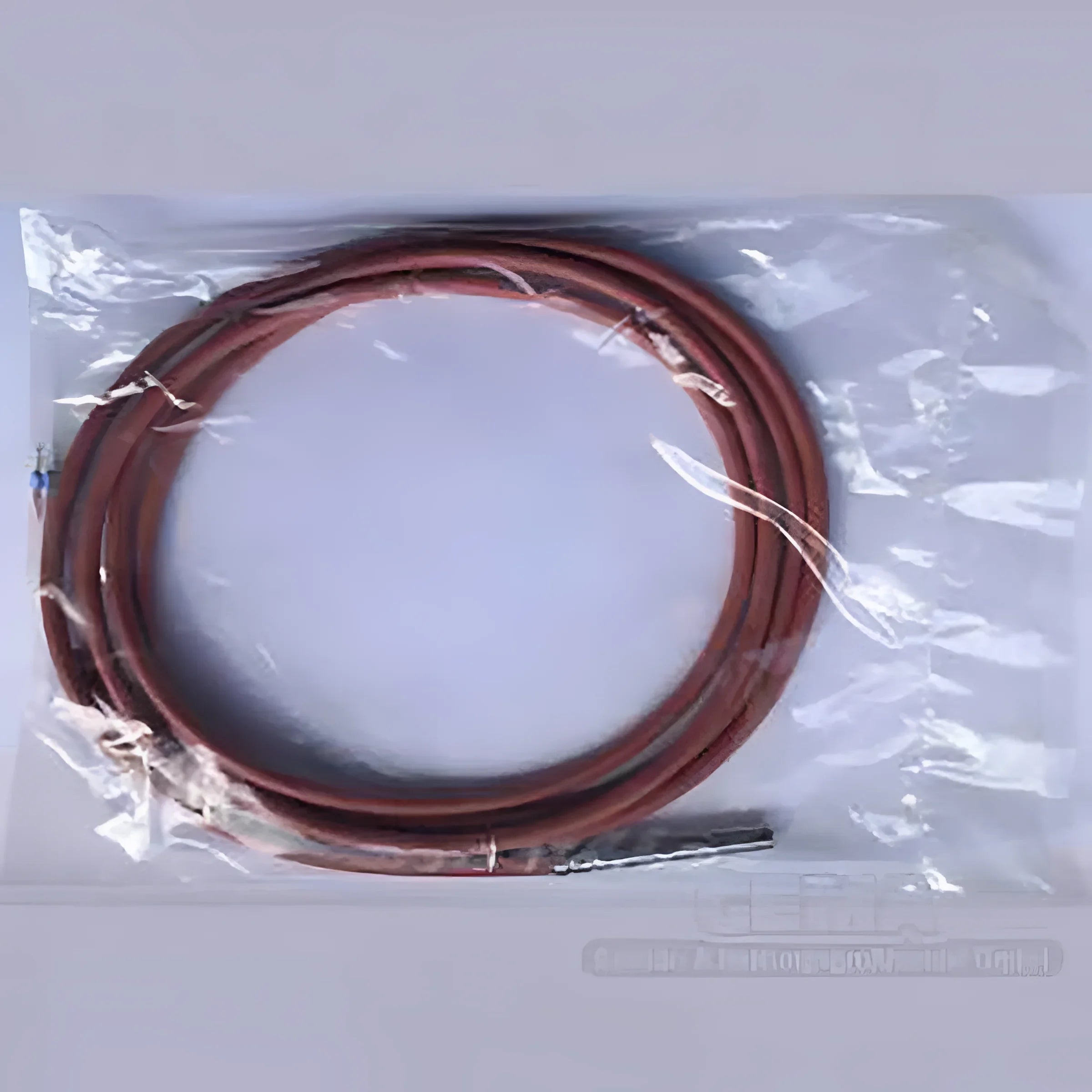 Gekräuselte braune Kabel im Plastikbeutel für Thermo Flux Pelling Temperatur-Sensor