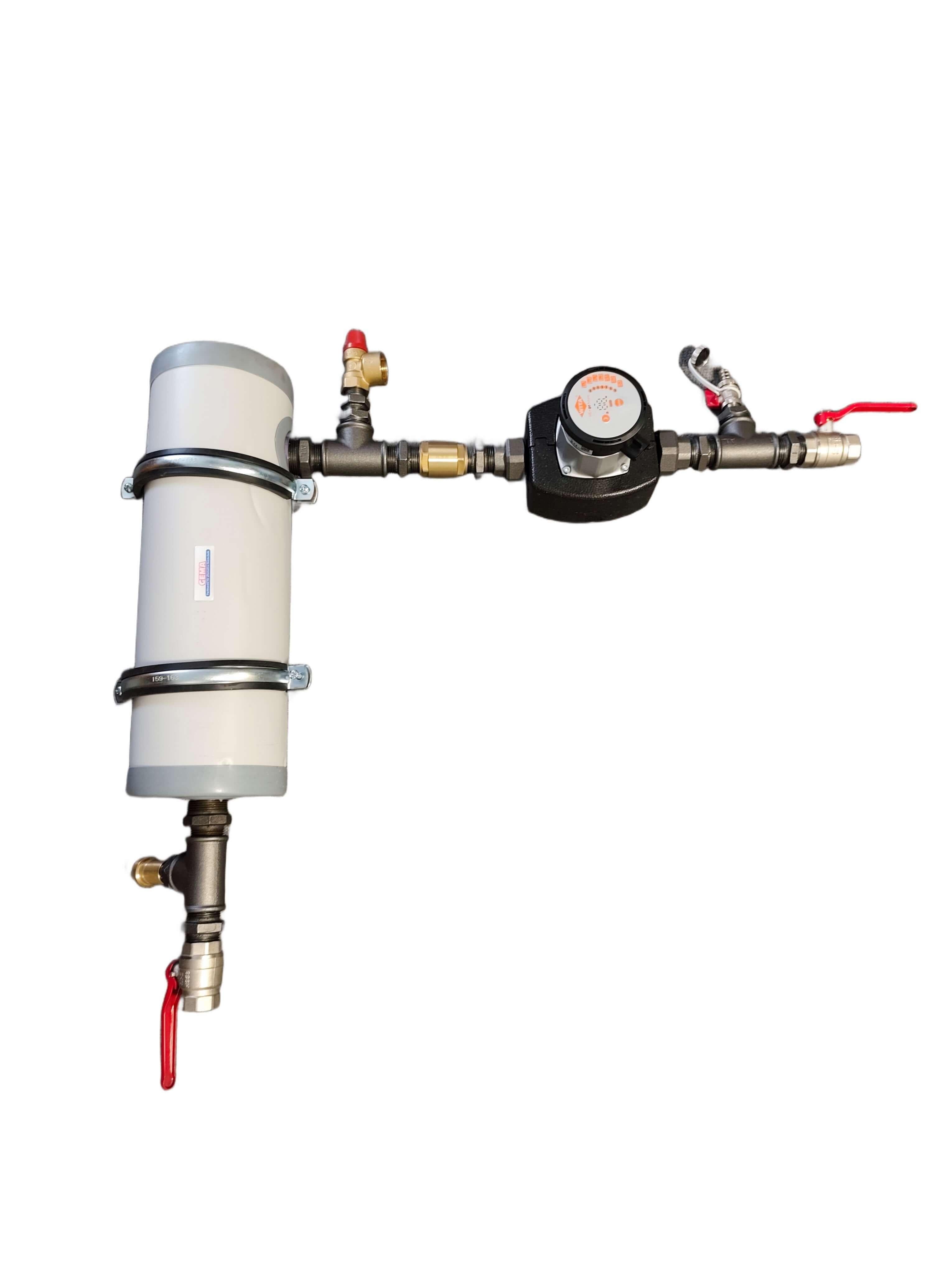 Gema Anschlusspaket für Heizmodul 🔥 mit Hocheffizienzpumpe, ideal für Heizungsanlagen. Einfach zu integrieren! 💡