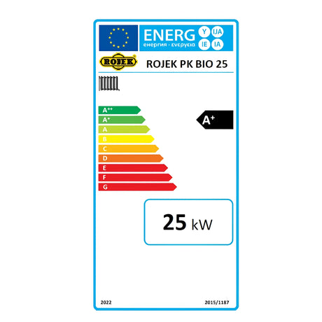 Holzvergaser ROJEK PK BIO 25 kW - Effizienter Kessel für Brennholz 🔥.