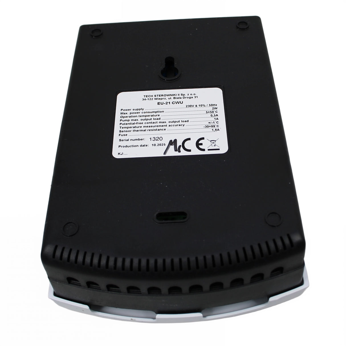 Controlador de diferença de temperatura técnica EU-21 CWU com tela LED