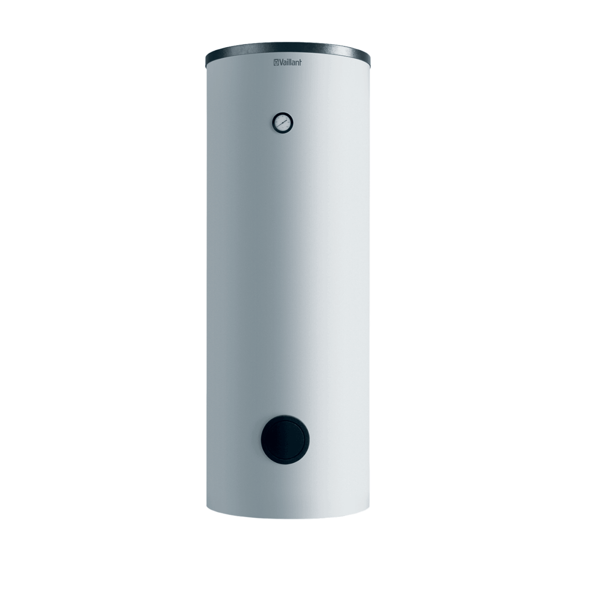Weiße zylindrische Warmwasserbereiter im Produkt Vaillant uniSTOR VIH RW 200