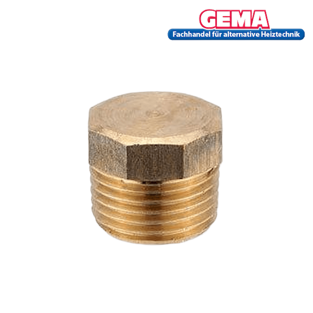 Rotgussstopfen 🔧 aus Rotguss - ideal für alternative 🚀 Heiztechnik bei GEMA.