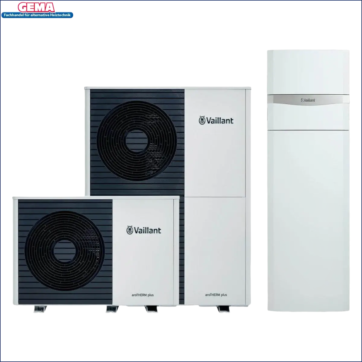 Vaillant Luft-Wasser-Wärmepumpe Set aroTherm plus mit uniTOWER plus, energiesparend