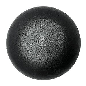 Schwarzer Texturierter Foam-Massageball für Pufferspeicher Isolierstopfen 1½ Zoll Anschlüsse