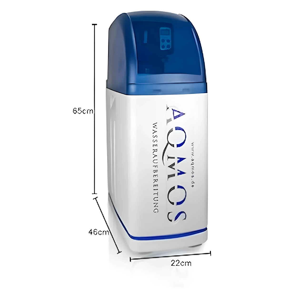 Wasserenthärtungsanlage - Entkalkungsanlage R2D2 - 48 mit 1" Anschluss-Set & Montageblock 1".