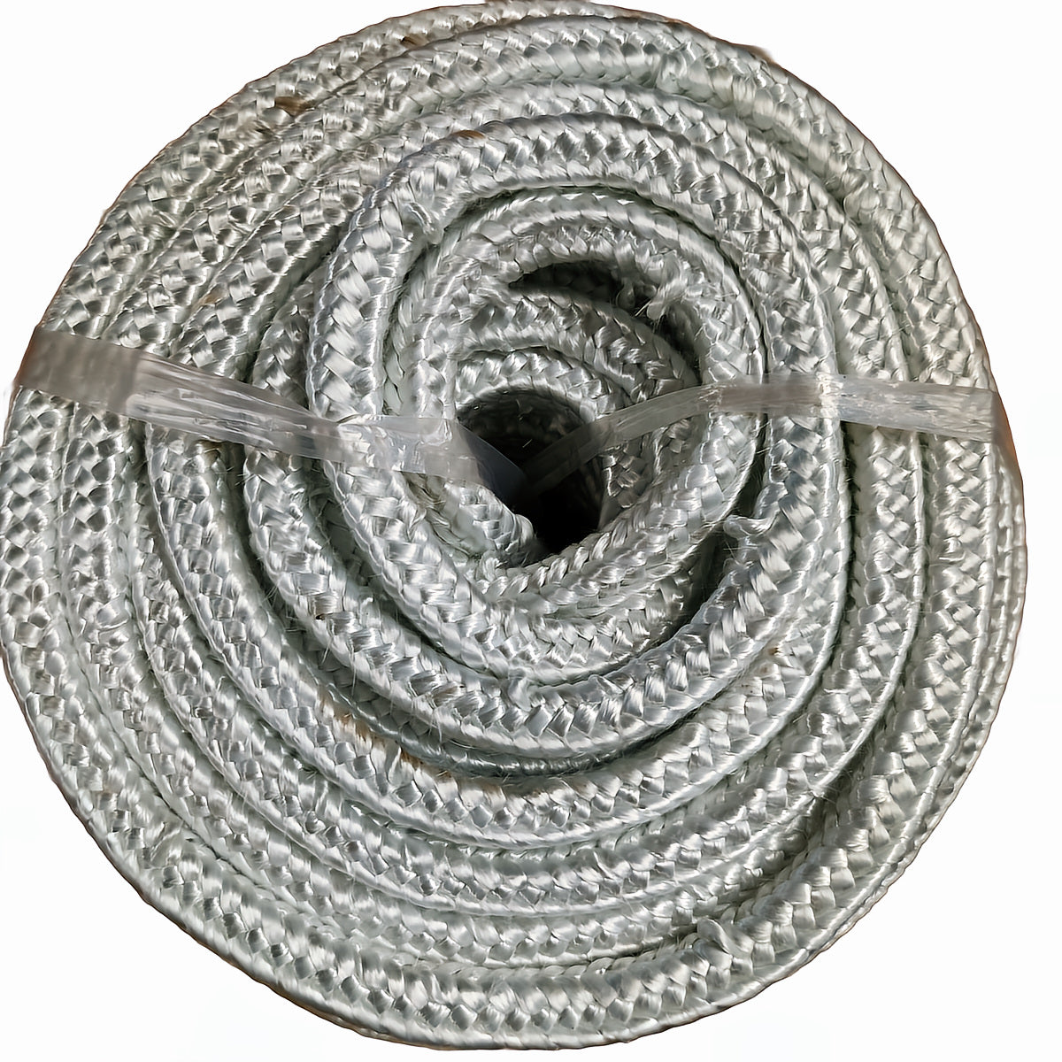 Silbergeflochtene Attack Dichtschnur 14x14 mm für Schamottdüsenabdichtung