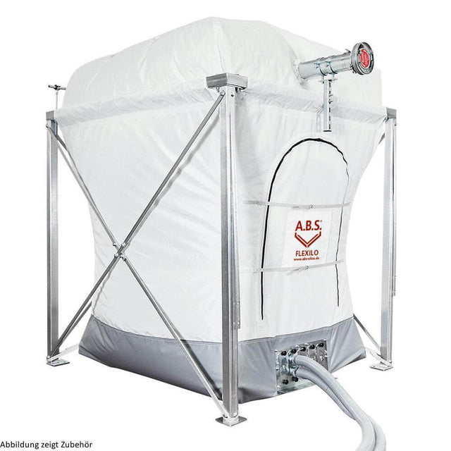 Pelletsilo FLACHBODEN inkl. Gestell.