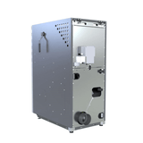 Defro Epsilon F 10 kW Pelletkessel mit autom. WT-Reinigung und Ascheaustragung.