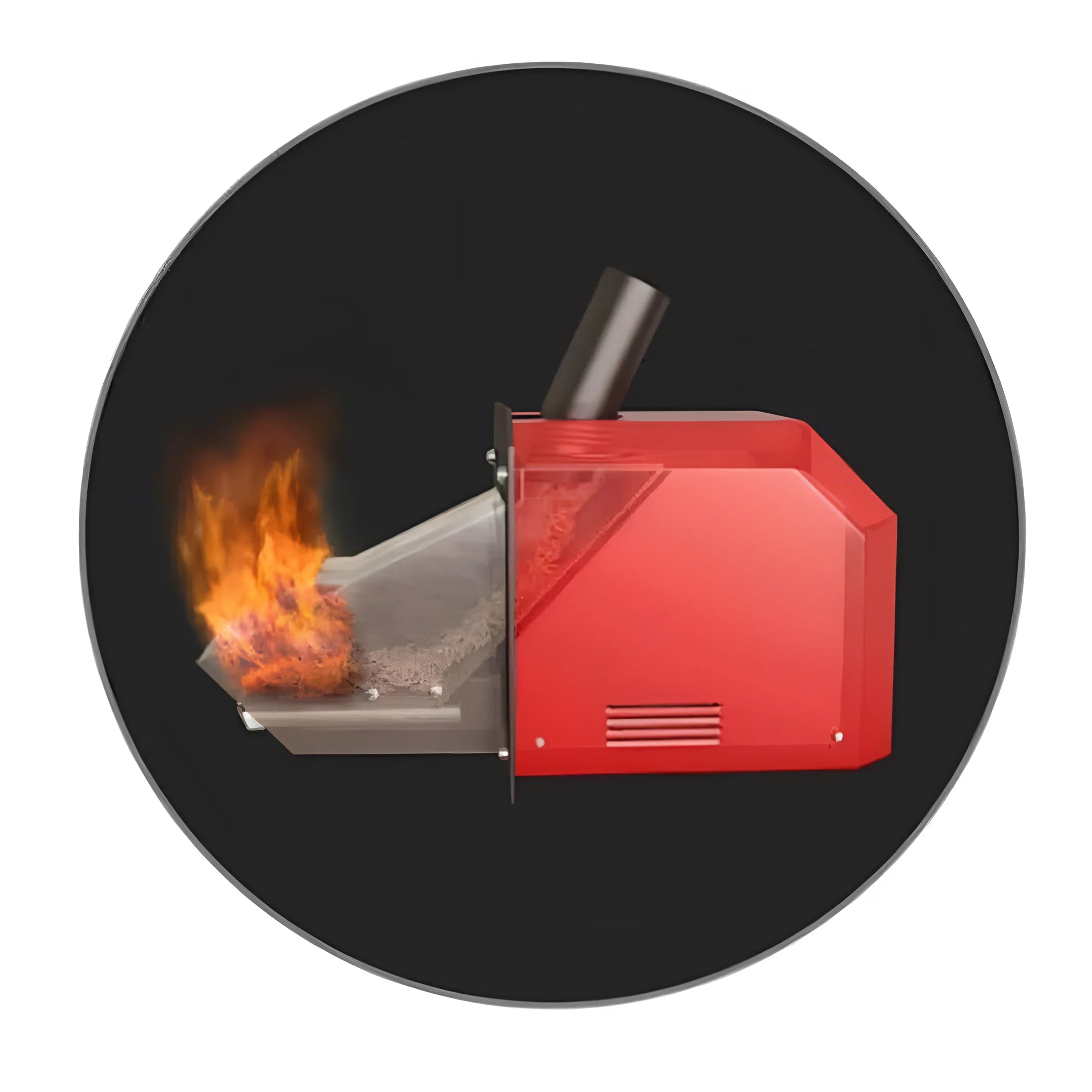 Komplettpaket Attack SLXCP 20 kW Pelletskessel mit Hygienespeicher.