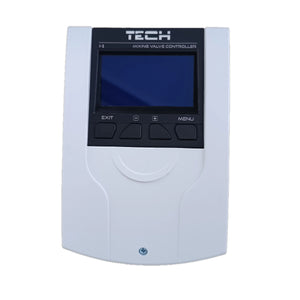 TECH EU-i-1 blandeventilstyring 3/4-vejs - varmekurve & returbeskyttelse