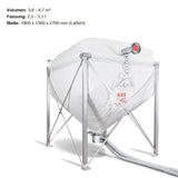 Effiziente Pelletsilo-Lösung zur sicheren und platzsparenden Pelletlagerung im industriellen Bereich