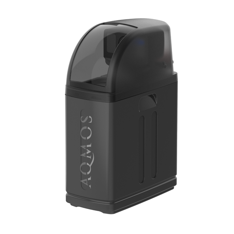 Set de dedurizare a apei Aqmos R2D2-32 BLACK EDITION cu filtru de retur, set de racordare și bloc de montaj