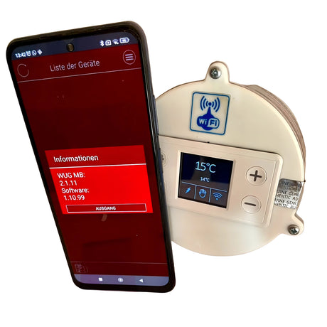 Trinkwasserspeicher mit leistungsstarkem Heizstab für effiziente Warmwasserbereitung und Energiespareffekt