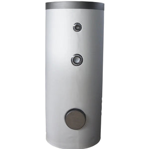 Weiße Warmwasserspeicher Sunex Fish S16 mit Magnesiumanode und großflächigem Wärmetauscher
