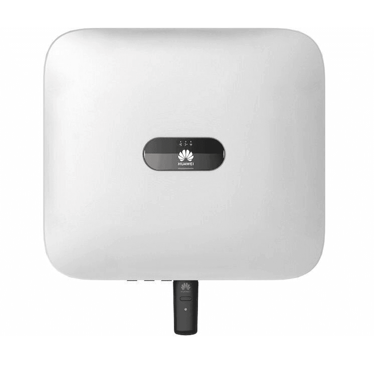 Weiße Huawei Solarwechselrichter für 6 kWp PV-Anlage mit Trina 440Wp Modulen