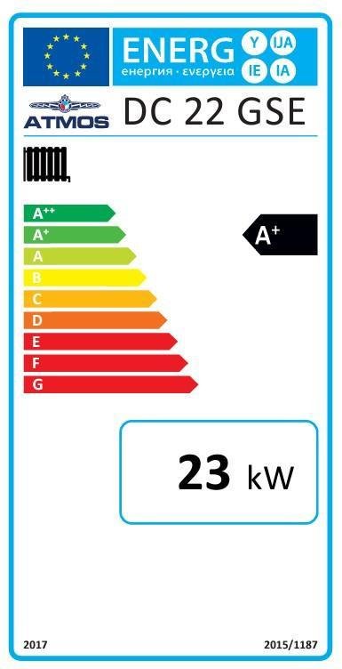 Atmos GSE Holzvergaser 25 kW - Effizient Heizen mit Touch - Display 🌲 - GEMA Shop