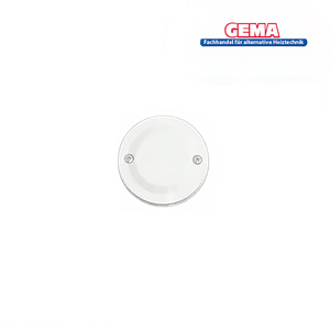 Defro Außenfühler für Heizkessel: runder 60mm Sensor, 2000 Ohm bei 25°C, geeignet für Ceta, Theta, Gamma, Delta und Beta.