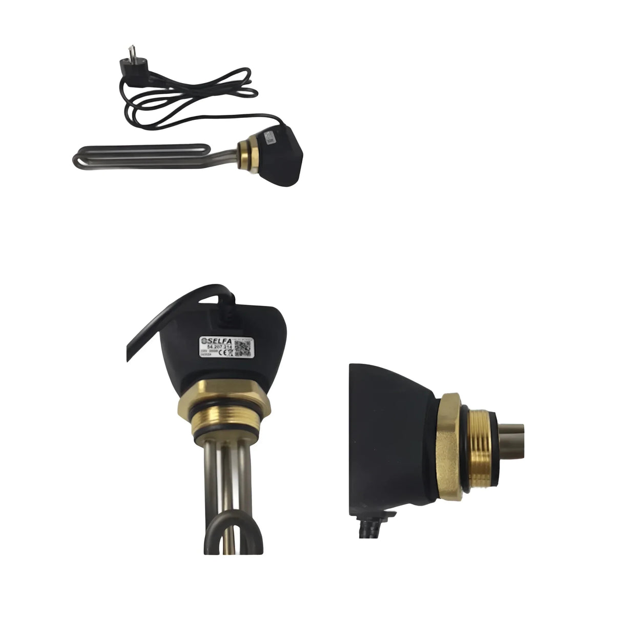 Elektroheizstab Einschraubheizkörper 1,5 - 3kW mit App - Steuerung - GEMA Shop