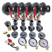 Komplettpaket Attack SLX Lambda Touch 35 kW plus Pufferspeicher mit Wärmetauscher - GEMA Shop