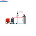 Diagram of Master V.3 PLUS heating system for 3 circuits, featuring energy-efficient components 🔥💧.