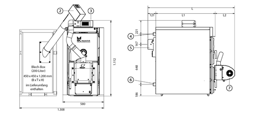 Pelletheizung IBC GK 8 öko 32 kW (förderfähig) - GEMA Shop