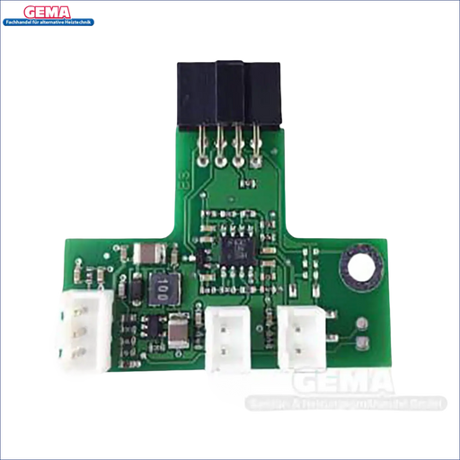 Grüne Leiterplatte mit Anschlüssen für Thermoflux Pelling ECO Serie Adapter