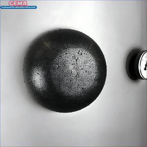 Textured black dome from Set Pufferspeicher Isolierstopfen für unisolierten Speicheranschluss