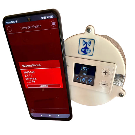 SMART Heizstab Heizpatrone 3 kW – Smarter Heizstab mit WLAN‑App‑Steuerung - GEMA Shop