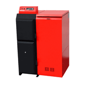 ThermoFlux Pelling ECO 25 kW Pelletkessel mit 75 kg Pelletbehälter - GEMA Shop