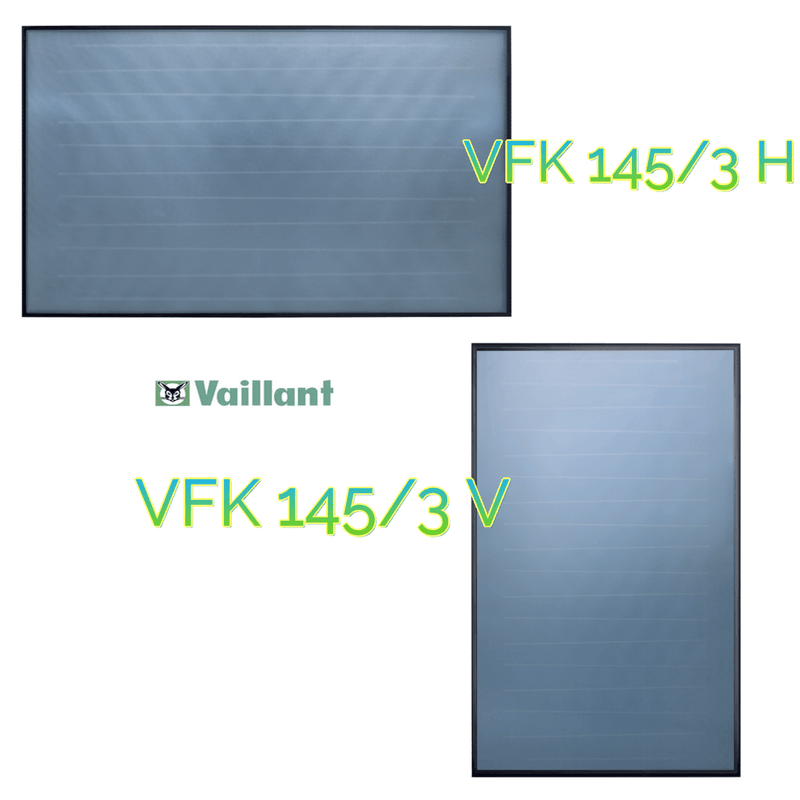 Vaillant Flachkollektor 2.51 auroTHERM | VFK 145/3 V - GEMA Shop