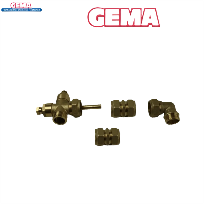 Brass plumbing fittings für Solar Kollektoren Verbindungsset