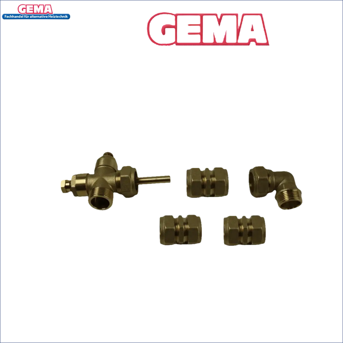 Brass plumbing fittings for Solar Kollektoren connection set