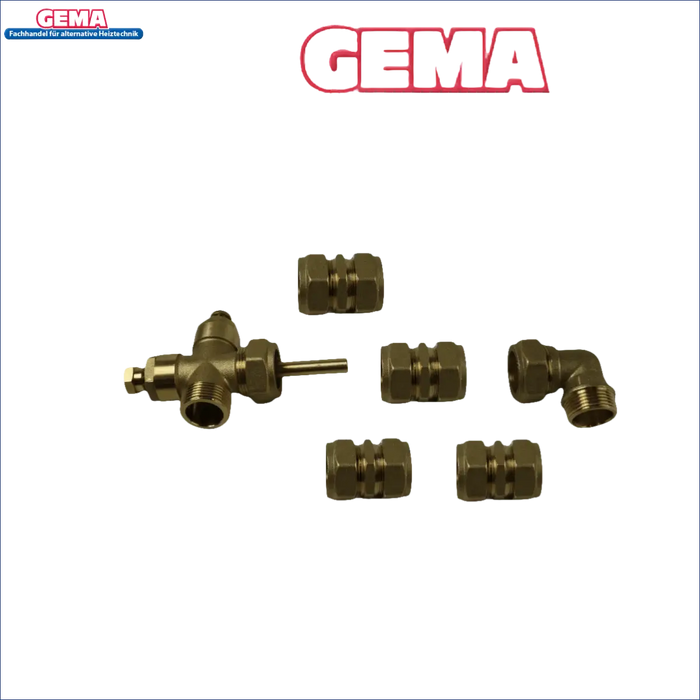 Brass plumbing fittings for Solar Kollektoren Verbindungsset product
