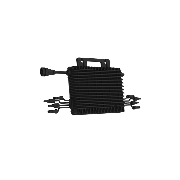 Balkonkraftwerk 1740Wp 4xTrina Solar Modul Hoymiles HMS-1600-4T Microinverter Komplettset Black Frame - GEMA Shop